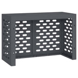Air Conditioner Cover Anthracite 90 x 40 x 60 cm Steel