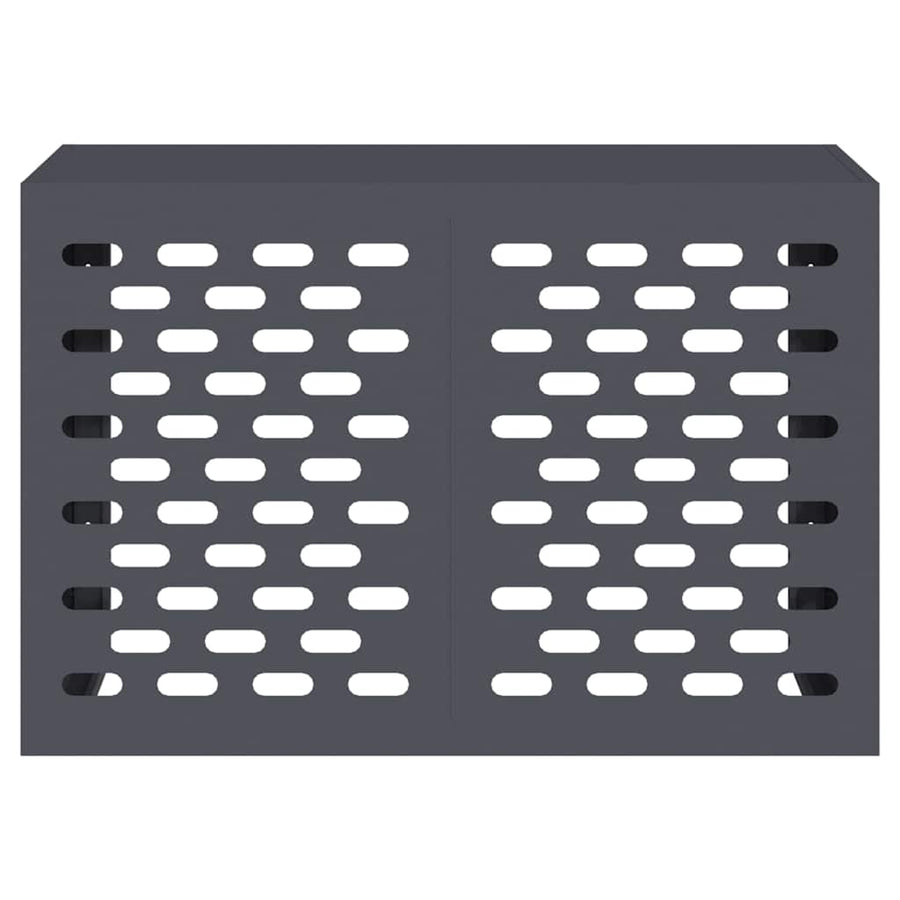 Air Conditioner Cover Anthracite 90 x 40 x 60 cm Steel