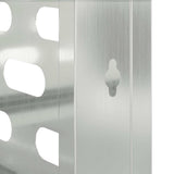 Air Conditioner Cover Silver 90 x 40 x 60 cm Galvanised Steel - Extra Image