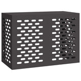 Air Conditioner Cover Black 100 x 50 x 70 cm Steel