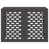 Air Conditioner Cover Black 100 x 50 x 70 cm Steel