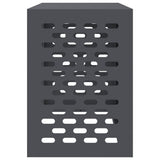 Air Conditioner Cover Anthracite 100 x 50 x 70 cm Steel - Close-Up Angle