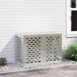 Air Conditioner Cover Silver 100 x 50 x 70 cm Galvanised Steel