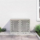 Air Conditioner Cover Silver 100 x 50 x 70 cm Galvanised Steel - Top-Down View