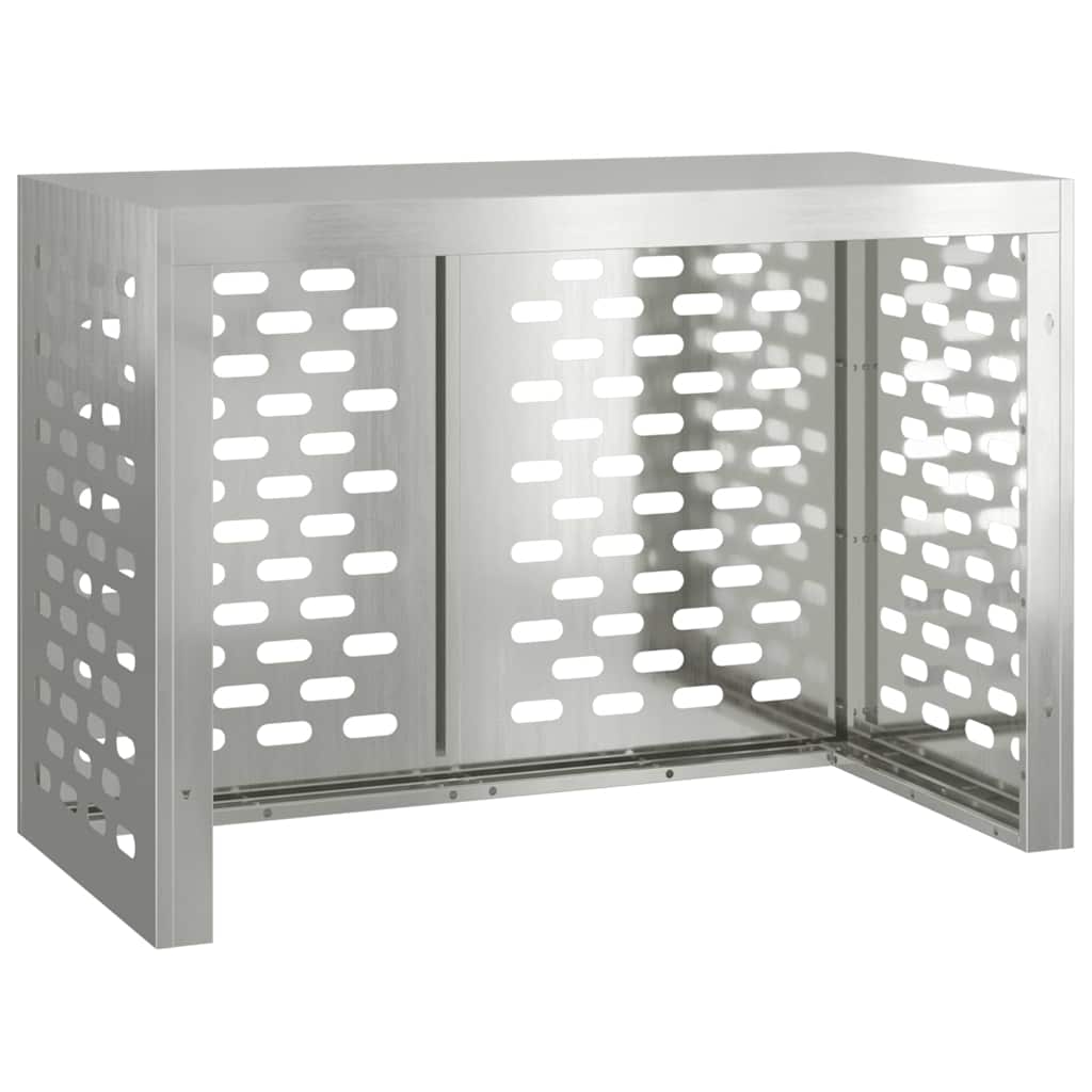 Air Conditioner Cover Silver 100 x 50 x 70 cm Galvanised Steel