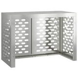Air Conditioner Cover Silver 100 x 50 x 70 cm Galvanised Steel
