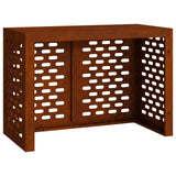 Air Conditioner Cover Rusty 100 x 50 x 70 cm Galvanised Steel