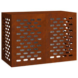 Air Conditioner Cover Rusty 100 x 50 x 70 cm Galvanised Steel