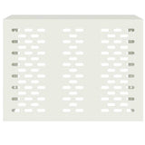 Air Conditioner Cover White 110 x 50 x 80 cm Steel