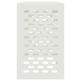 Air Conditioner Cover White 110 x 50 x 80 cm Steel