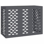 Air Conditioner Cover Anthracite 110 x 50 x 80 cm Steel
