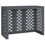 Air Conditioner Cover Anthracite 110 x 50 x 80 cm Steel