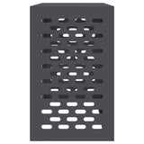 Air Conditioner Cover Anthracite 110 x 50 x 80 cm Steel - Close-Up Angle