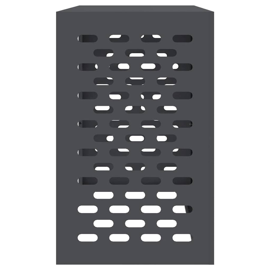 Air Conditioner Cover Anthracite 110 x 50 x 80 cm Steel