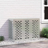 Air Conditioner Cover Silver 110 x 50 x 80 cm Galvanised Steel