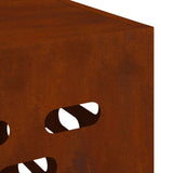 Air Conditioner Cover Rusty 110 x 50 x 80 cm Weathering Steel - Extra Image