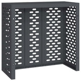 Air Conditioner Cover Anthracite 110 x 50 x 105 cm