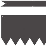 Lawn Edging 20 pcs Black 100 x 0.05 x 20 cm Cold Rolled Steel