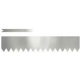 Lawn Edging 20 pcs Silver 100 x 0.05 x 20 cm Galvanised Steel