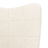 Armchair Cream 62 x 67 x 95,5 cm Sherpa Fabric