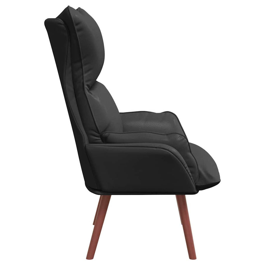 Armchair Black 69 x 74 x 93 cm Artificial Leather
