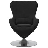 Egg Chair Black Velvet
