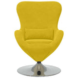 Egg Chair Yellow Velvet