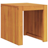 Side Table Oil Natural 43 x 36 x 40 cm Solid Teak Wood