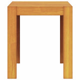 Side Table Oil Natural 43 x 36 x 40 cm Solid Teak Wood