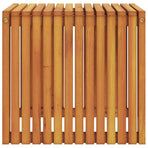 Side Table Oil Natural 43 x 36 x 40 cm Solid Teak Wood