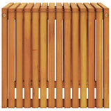 Side Table Oil Natural 43 x 36 x 40 cm Solid Teak Wood - 45-Degree Angle