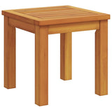 Sun Lounger Reclining 3 pcs Brown Solid Acacia Wood