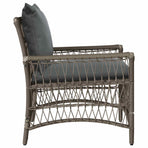 Garden Chair Grey Poly Rattan