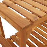 Square Outdoor Hot Tub Enclosure Brown 230 x 230 cm - Extra Image