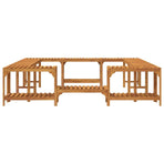 Hot Tub Surround Solid Acacia Wood Brown