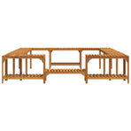 Hot Tub Surround Solid Acacia Wood Brown