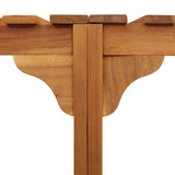 Round Hot Tub Enclosure Surround Brown Ø255 cm - Extra Image