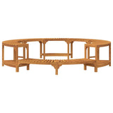 Hot Tub Surround Brown ?55 x 55,5 cm Solid Acacia Wood