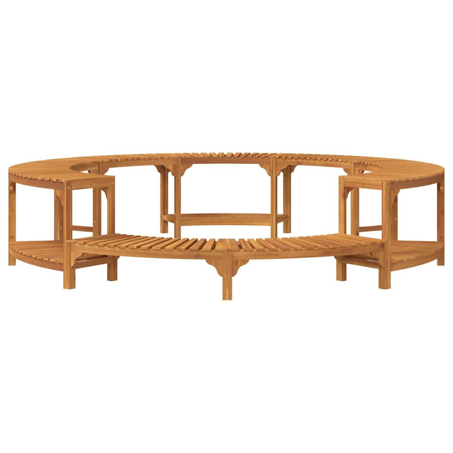 Hot Tub Surround Solid Acacia Wood Brown
