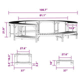 Hot Tub Surround Brown ?75 x 55,5 cm Solid Acacia Wood