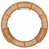 Round Hot Tub Enclosure Surround Brown Ø275 cm - Extra Image