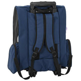 Pet Trolley 3-in-1 Design Blue 48x32x(57-106) cm Oxford Fabric - Rear View