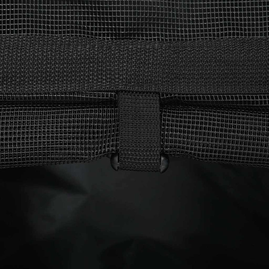 Pet Trolley 3-in-1 Design Black 48x32x(57-106) cm Oxford Fabric