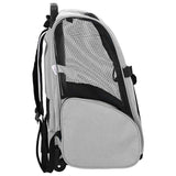 Pet Trolley 3-in-1 Design Grey 48x32x(57-106) cm Oxford Fabric - Top-Down View