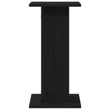 Speaker Stands 2 pcs Black Oak 30 x 30 x 60 cm Engineered Wood