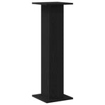 Speaker Stands 2 pcs Black Oak 30 x 30 x 95 cm Engineered Wood