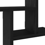 Wall Shelves 2 pcs Black Oak 38x12x38 cm Engineered Wood - Extra Image