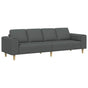 Sofa Set Dark grey Fabric