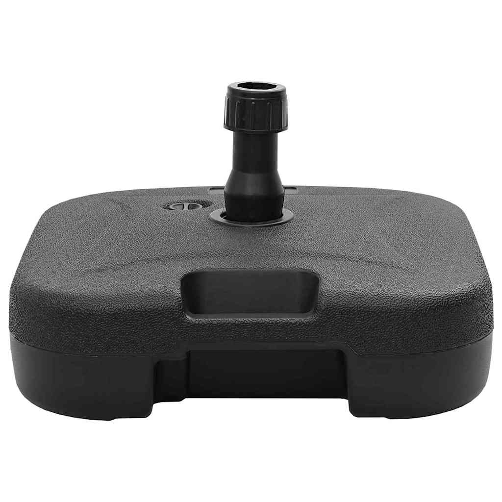 Outdoor Parasol Base Black 45 x 45 x 29.5 cm Plastic