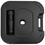 Outdoor Parasol Base Black 45 x 45 x 29.5 cm Plastic - Extra Image